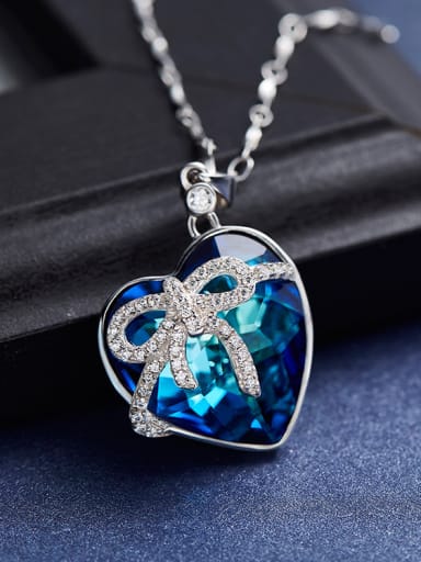 2018 Swarovski Crystals Heart-shaped Necklace