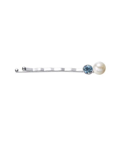 Simple Pearl Crystal Hairpin