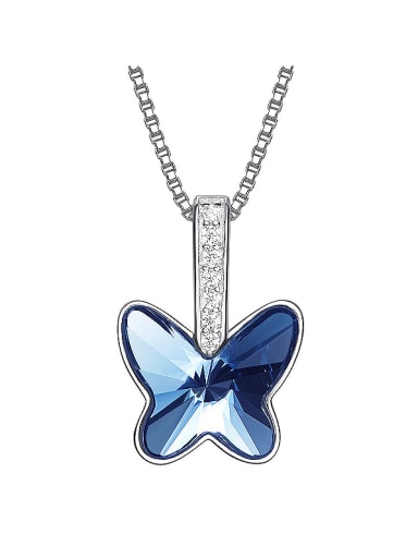 S925 Silver Butterfly-shaped Necklace