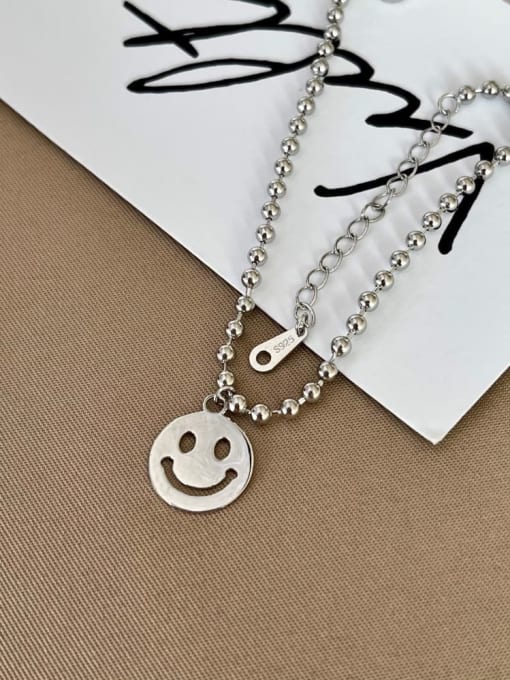 Arya 925 Sterling Silver With 18k Gold Plated Cute smiley  Bracelets