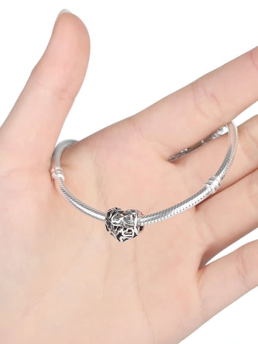 Maja 925 silver cute heart charm