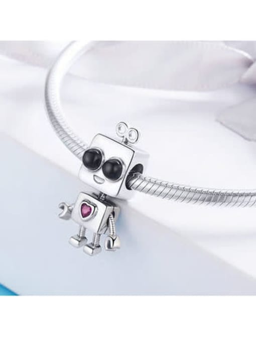 Maja 925 silver cute doll charm