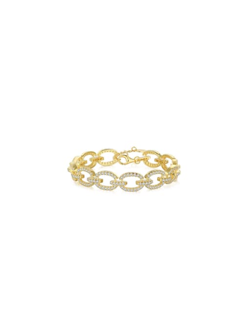 Arya 925 Sterling Silver With 18k Gold Plated Delicate Bracelets