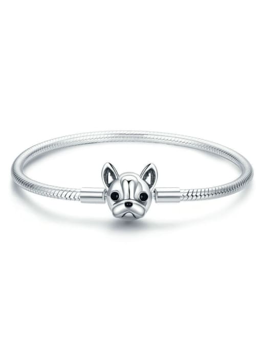 Maja 925 Silver Cute Dog Element Basic Bracelet