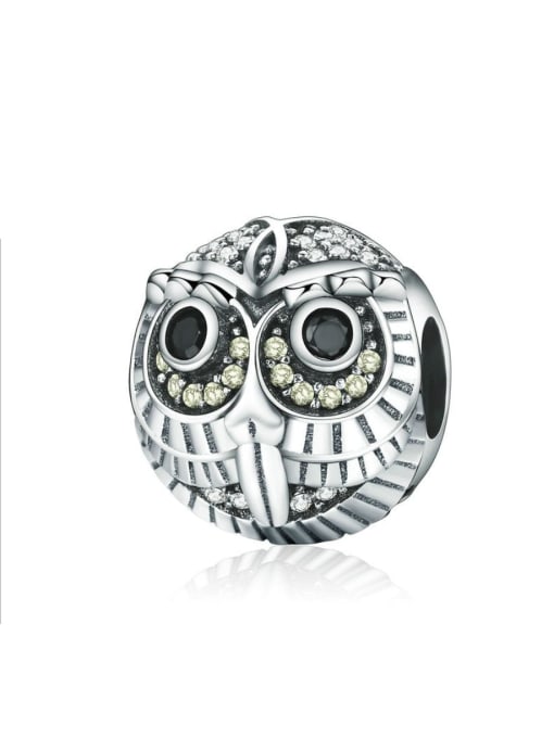 Maja 925 silver cute owl charm