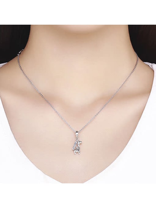 Maja 925 silver cute giraffe charm