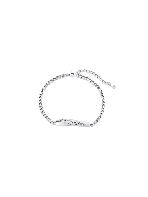 Arya 925 Sterling Silver With couple weave bracelet Bracelets