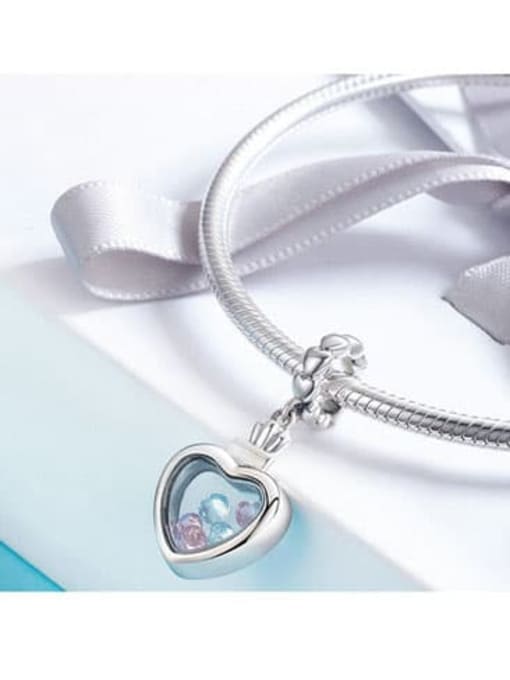 Maja 925 silver cute heart charm