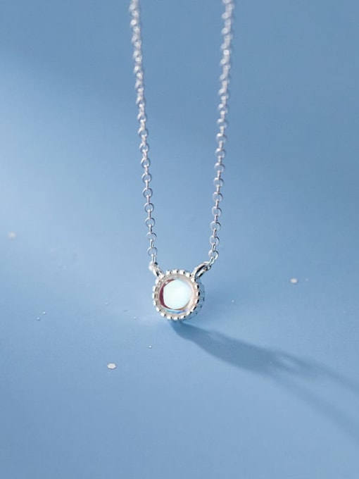 Chris 925 Sterling Silver With Cubic Zirconia Necklaces