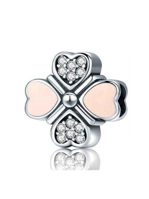 Maja 925 silver four-leaf clover charm