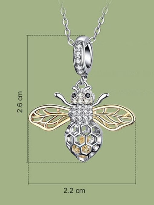 Maja 925 silver cute bee charm