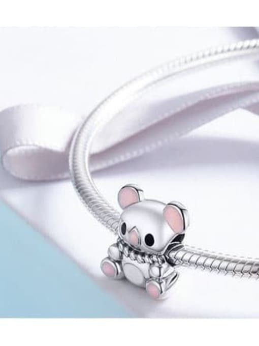 Maja 925 silver cute bear charm