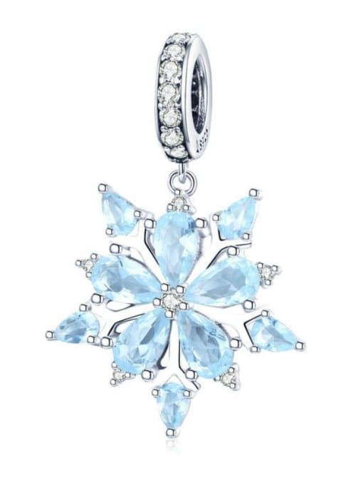 Maja 925 silver romantic snowflake charm