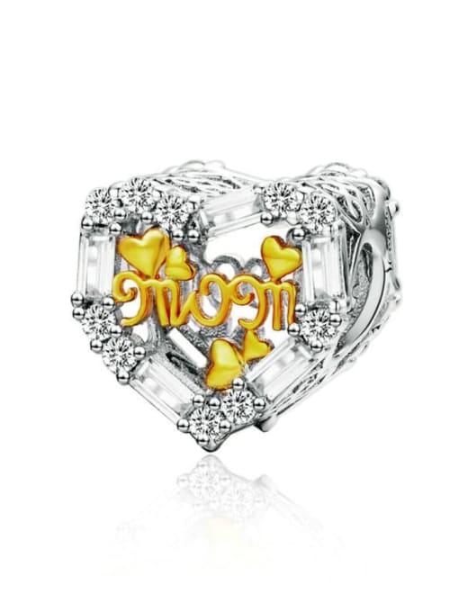 Maja 925 silver cute heart charm