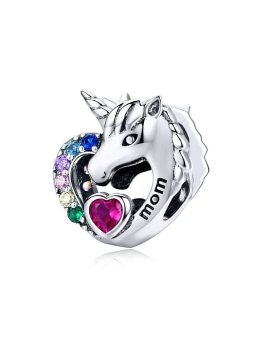 Maja 925 Silver Romantic Unicorn charm