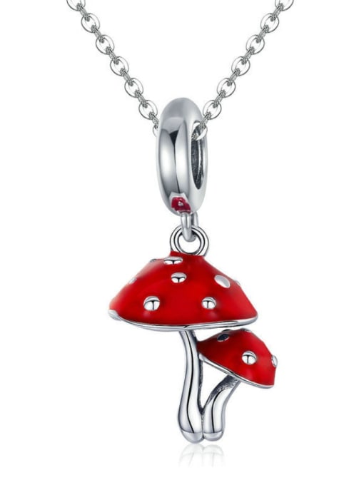 Maja 925 silver cute mushroom charm