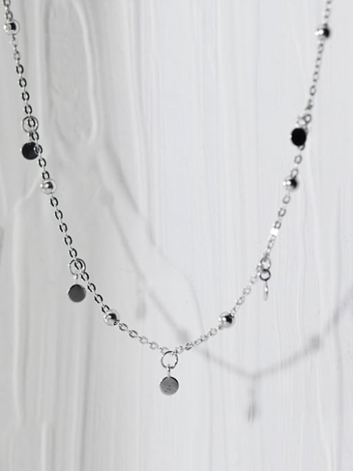 Chris 925 Sterling Silver With Tassel Necklaces