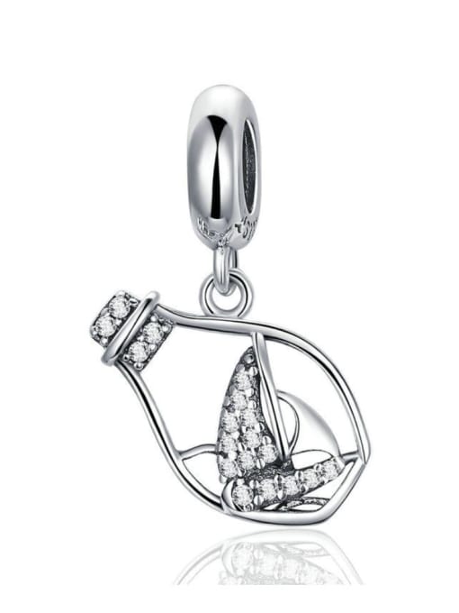 Maja 925 Silver Drift Bottle charm