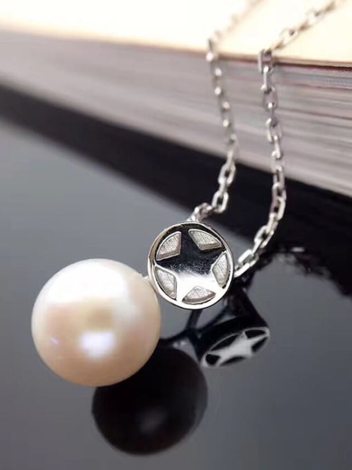 Evita Peroni Freshwater Pearl Five-pointed Star Necklace