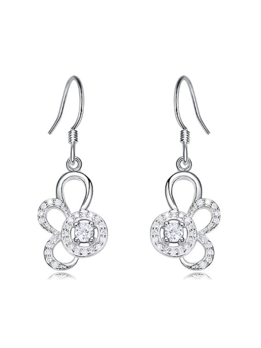 Maja Fashion Shiny Zirconias-covered 925 Silver Earrings