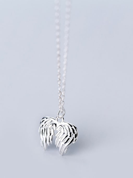 Tina 925 Sterling Silver Angel wings Cute  Necklaces