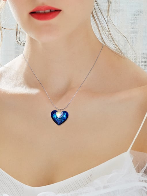 Maja 2018 2018 Heart-shaped Crystal Necklace