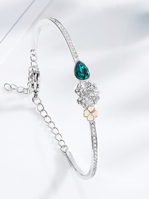 Maja S925 Silver Clover Bracelet
