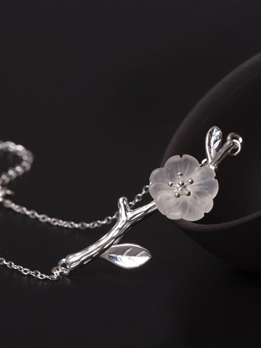 Christian Natural Crystal Plum Blossom Bracelet