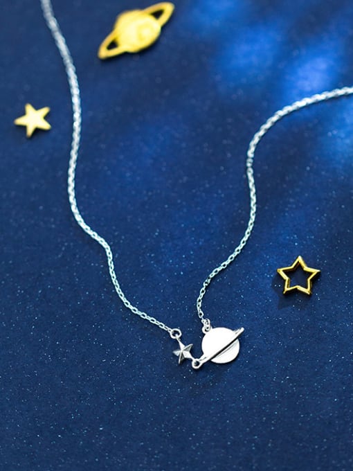 Tina Pure silver "dream the future" star necklace