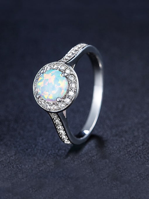 Chris Round Shaped Engagement Ring