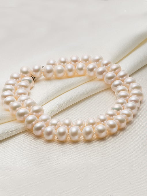 Evita Peroni 2018 Round Freshwater Pearls Necklace