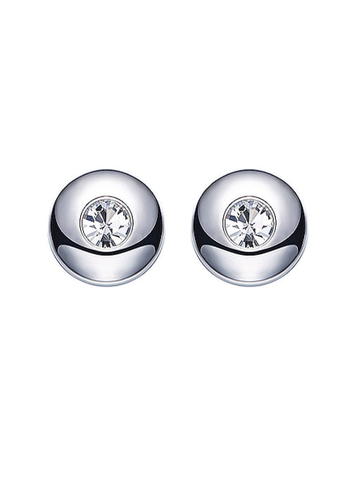 Maja S925 Silver Round-shaped stud Earring