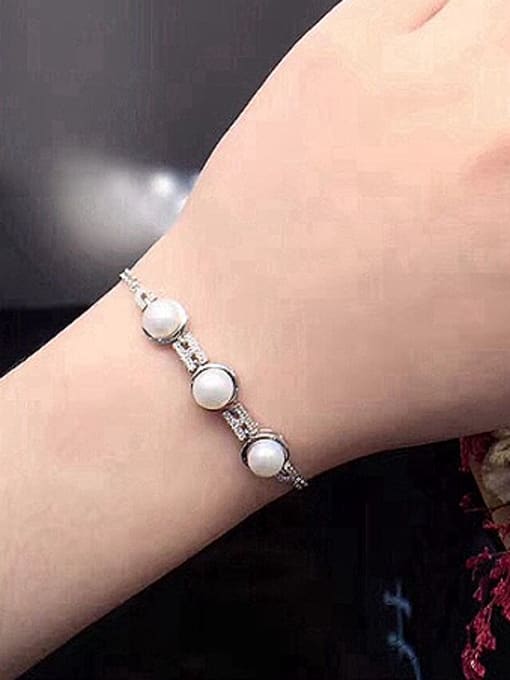 Evita Peroni 2018 Fashion Freshwater Pearls Bracelet