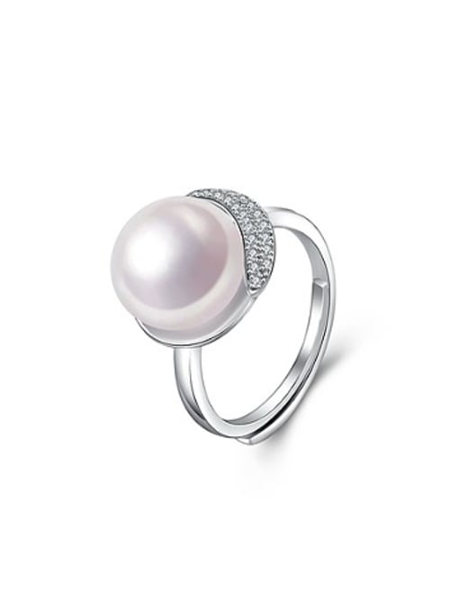 Evita Peroni 2018 2018 2018 Fashion Freshwater Pearl Zircon Ring