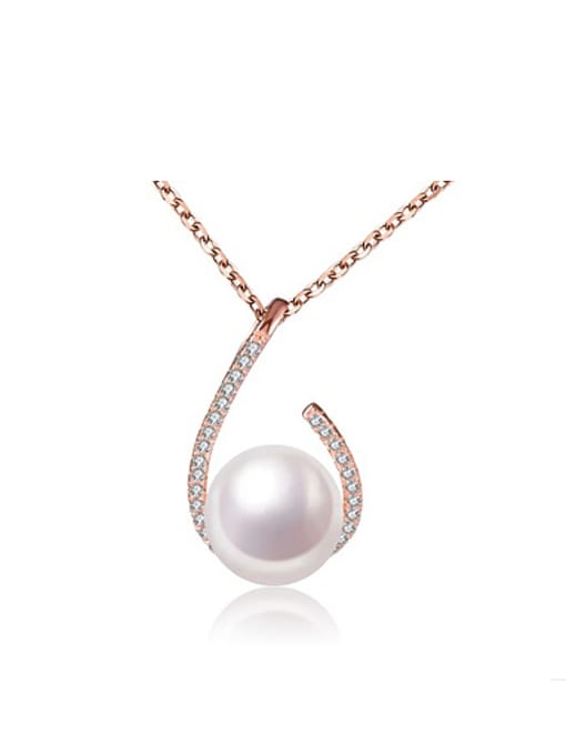 Evita Peroni 2018 2018 Fashion Freshwater Pearl Water Drop shaped Necklace