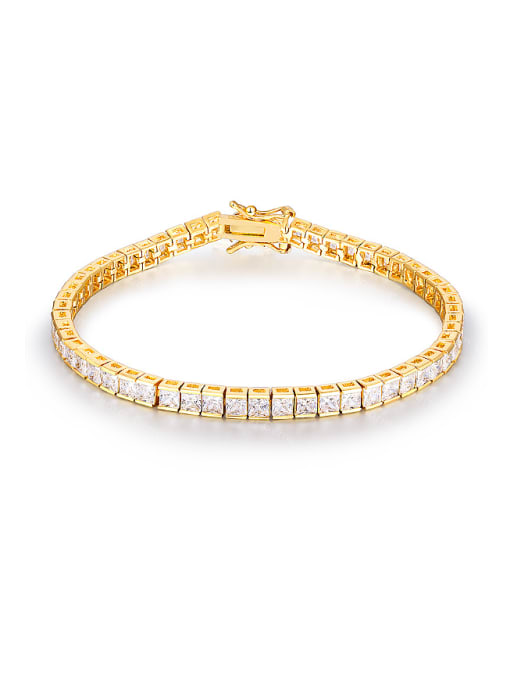 Chris 2018 Gold Plated Zircon Bracelet