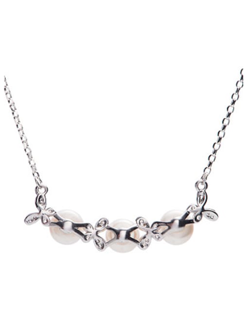 Evita Peroni Fashion Butterfly Freshwater Pearls Necklace