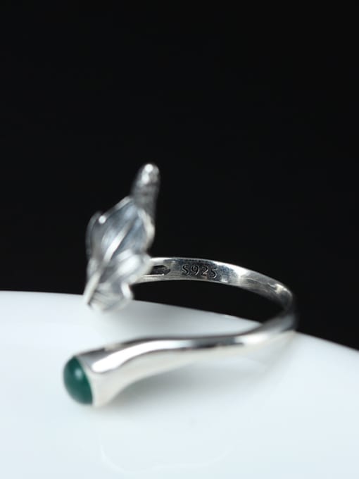 Christian Classical Feather-shape Opening Statement Ring