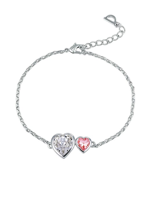 Maja Swarovski Crystal Heart Bracelet