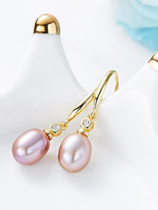 Maja Fashion Freshwater Pearl 925 Silver Earrings