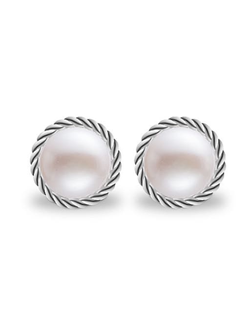 Evita Peroni 2018 2018 2018 Fashion Freshwater Pearl stud Earring