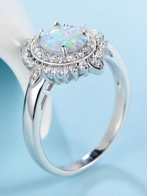 Armadani 2018 Oval Opal Stone Engagement Ring