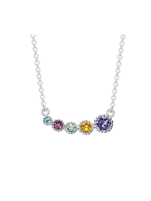 Maja Multi-color Swarovski Zircons Necklace