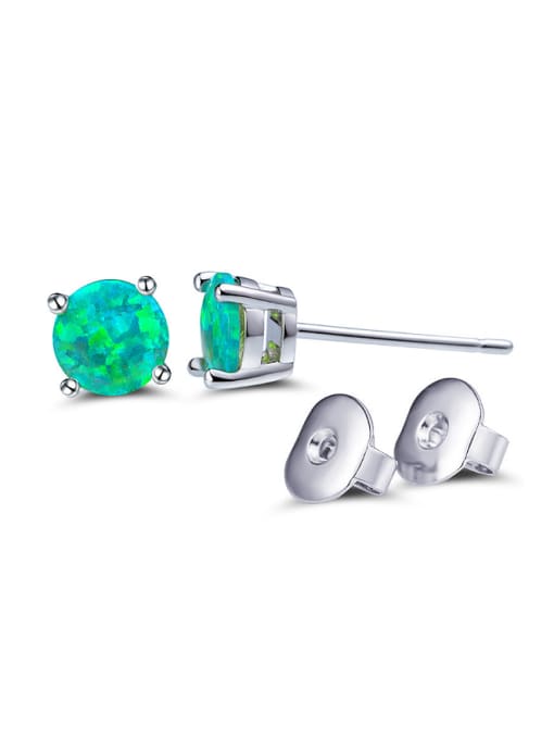 Armadani 2018 Green Round stud Earring