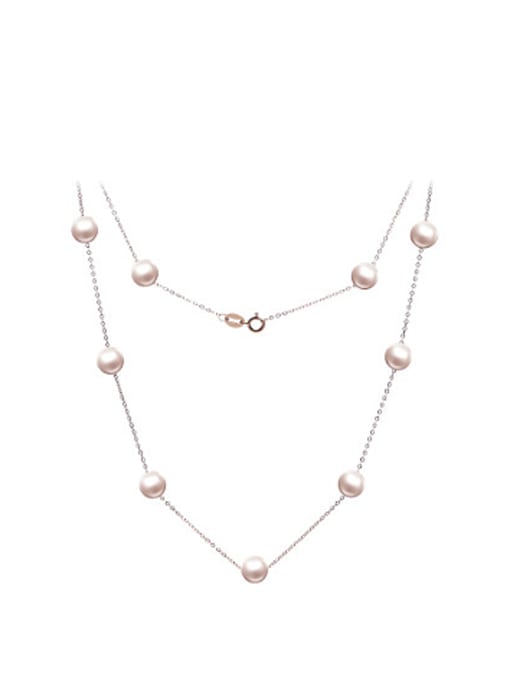 Evita Peroni Round Freshwater Pearls Necklace