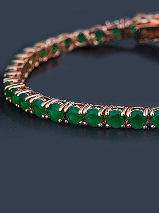 Armadani 2018 Rose Gold Plated Zircon Bracelet