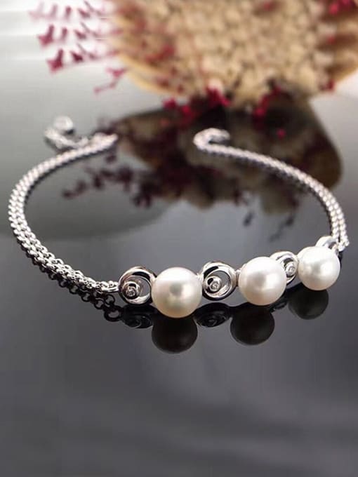 Evita Peroni Fashion Freshwater Pearls Bracelet