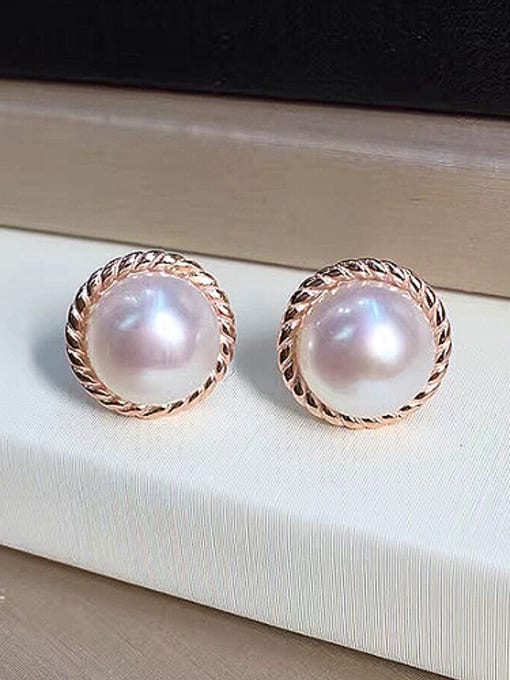 Evita Peroni 2018 2018 2018 2018 2018 2018 Simple Freshwater Pearl stud Earring