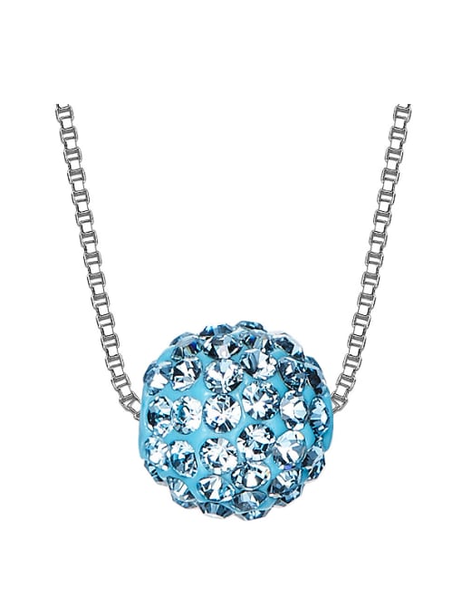 Maja S925 Silver Crystal Necklace