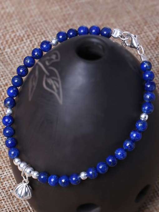 Christian National Style Natural Lapis Lazuli Bracelet